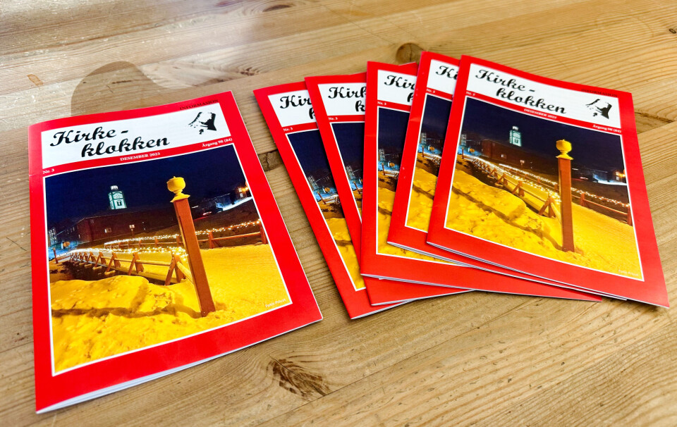 Kirkeklokken i ny drakt!