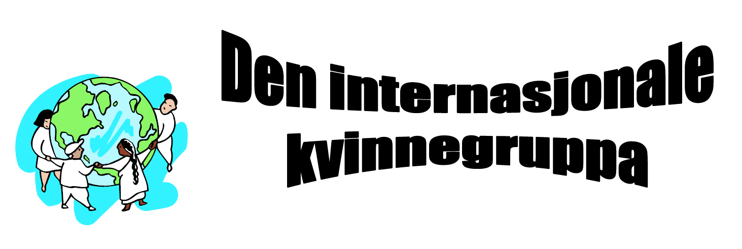 Velkommen til samling for den internasjonale kvinnegruppen