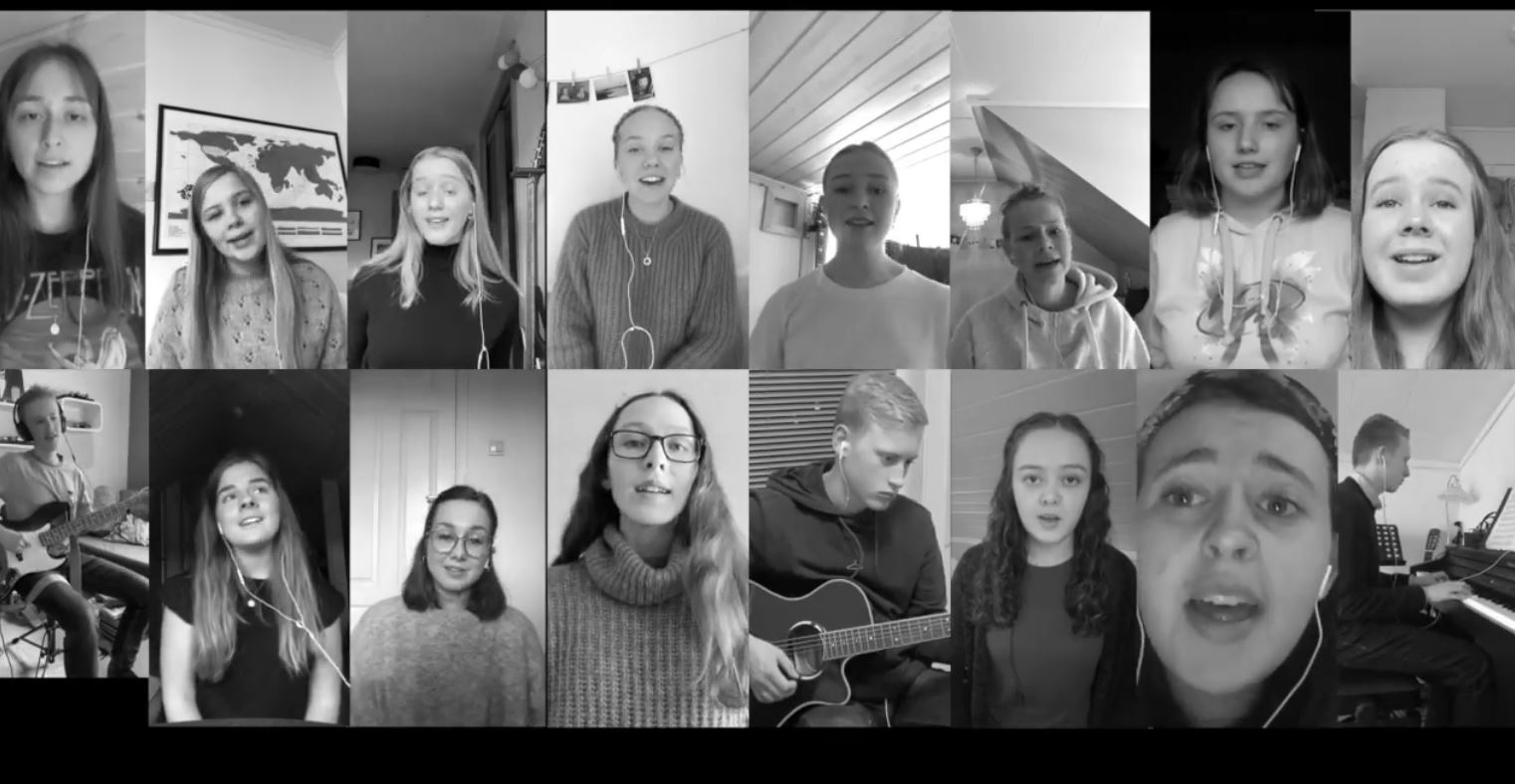 Randaberg Soul Teens synger "Til alle tider"