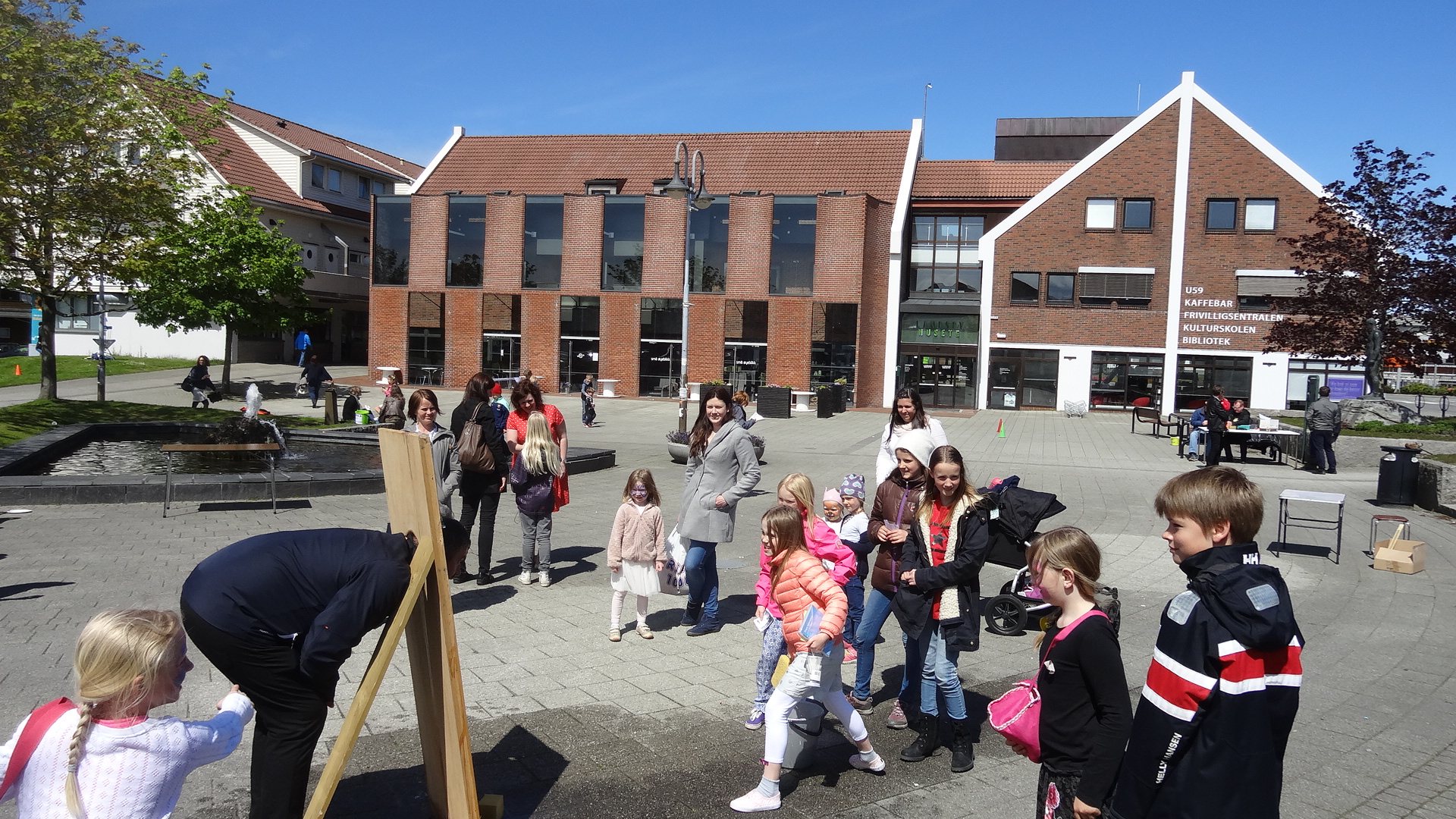 Misjonstivoli på torget!