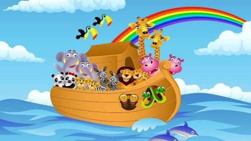 Noas ark samling for 3åringer
