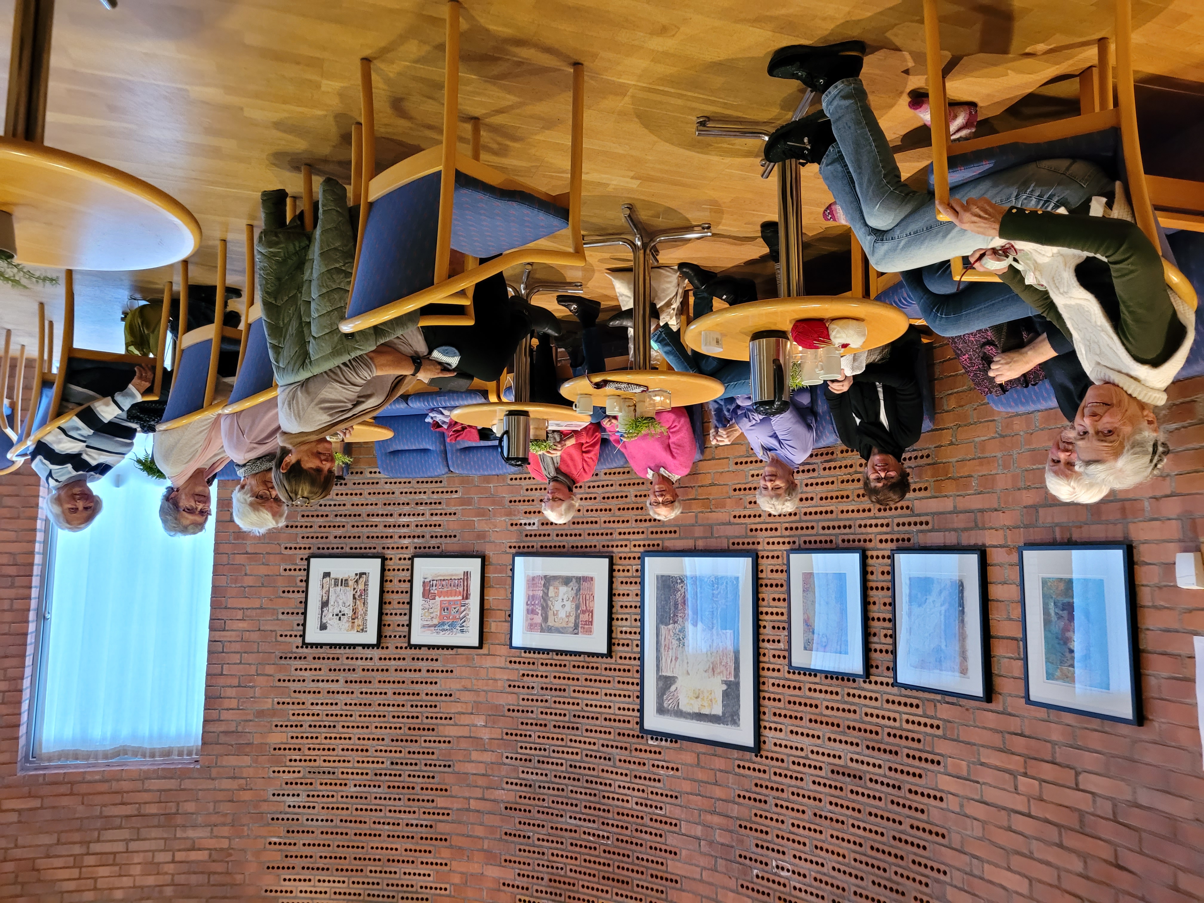 Strikkekafé - et fellesskap uten forpliktelse