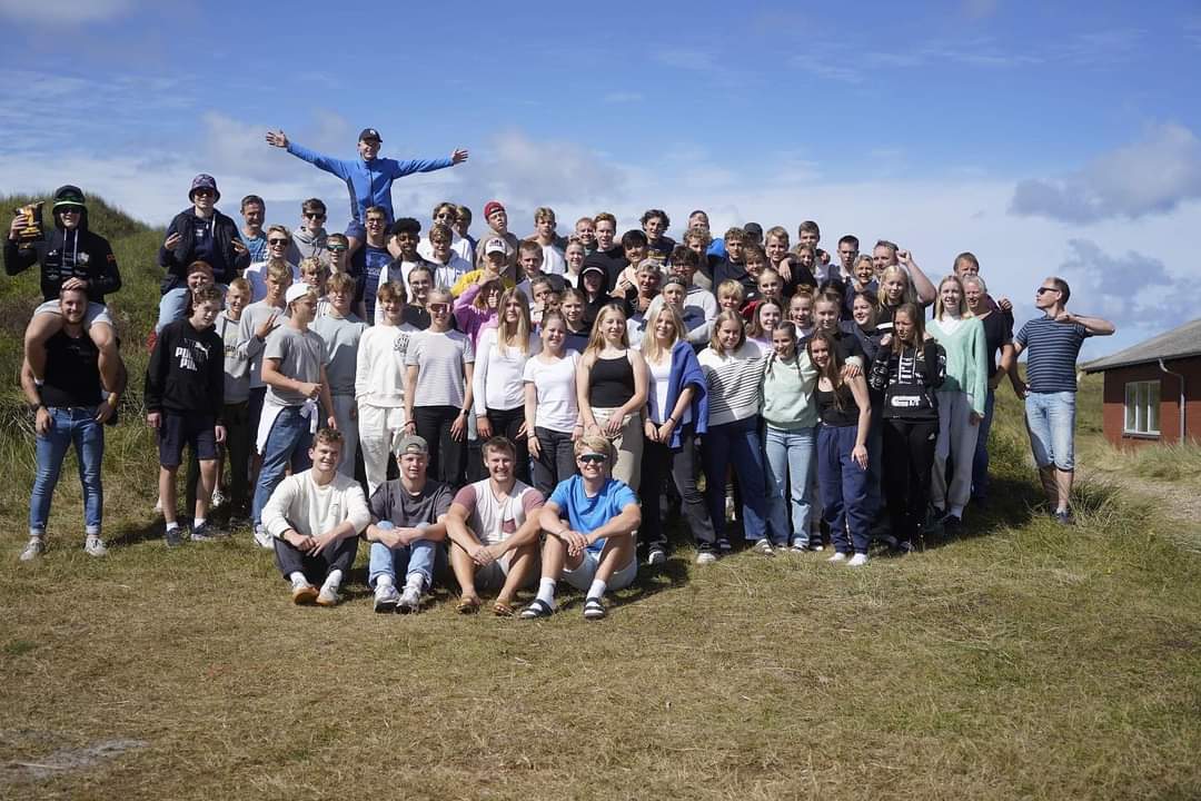Enter-flokken på sommerleir i Danmark