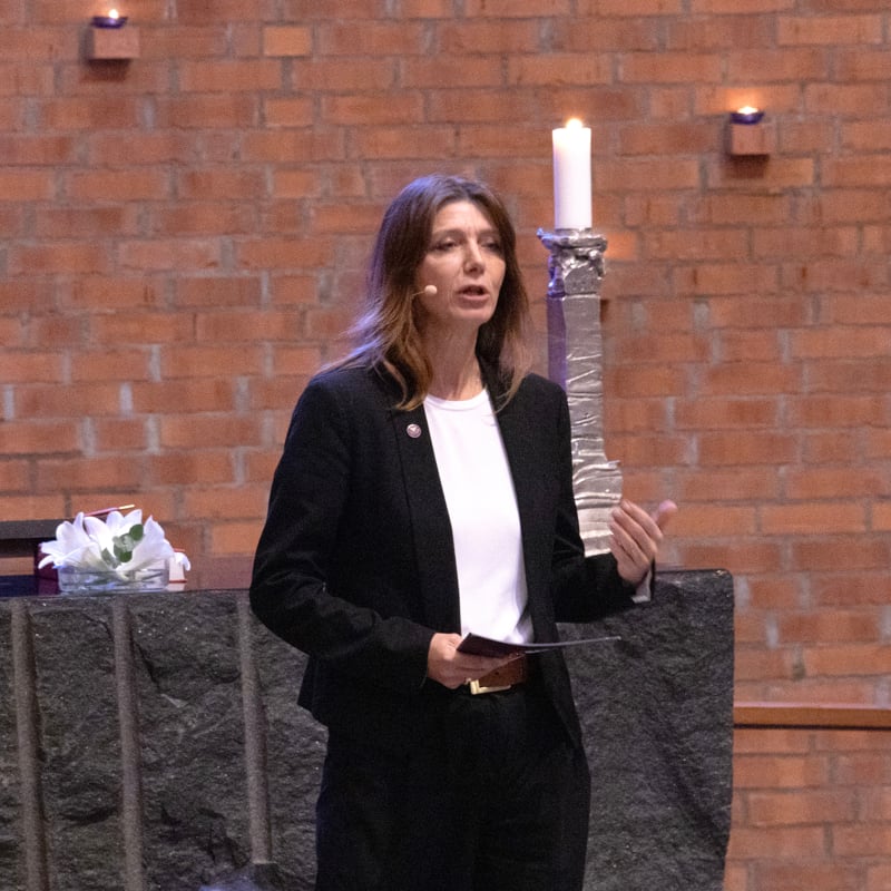 Anne-Cecilie Kaltenborn, Kirkens N&oslash;dhjelp