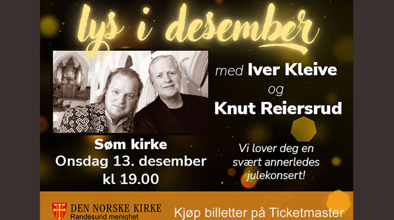 Lys i desember, julekonsert med Iver Kleive og Knut Reiersrud