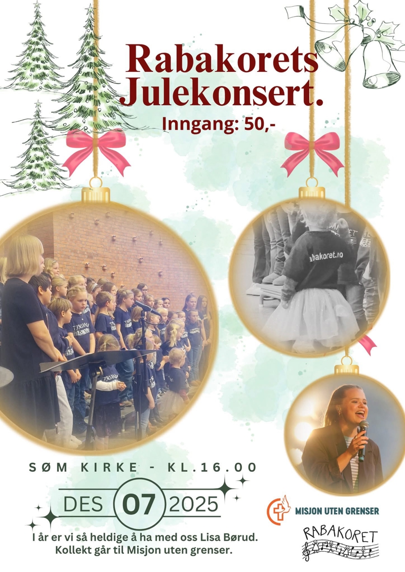 PLAK.AT Rabakorets julekonsert 7.12