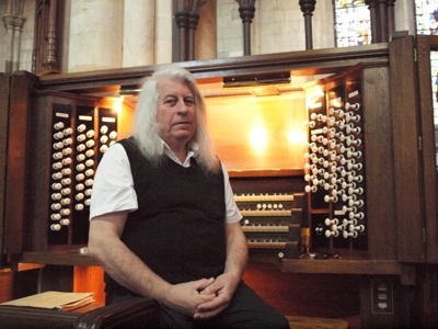 Martin Pearson, organist