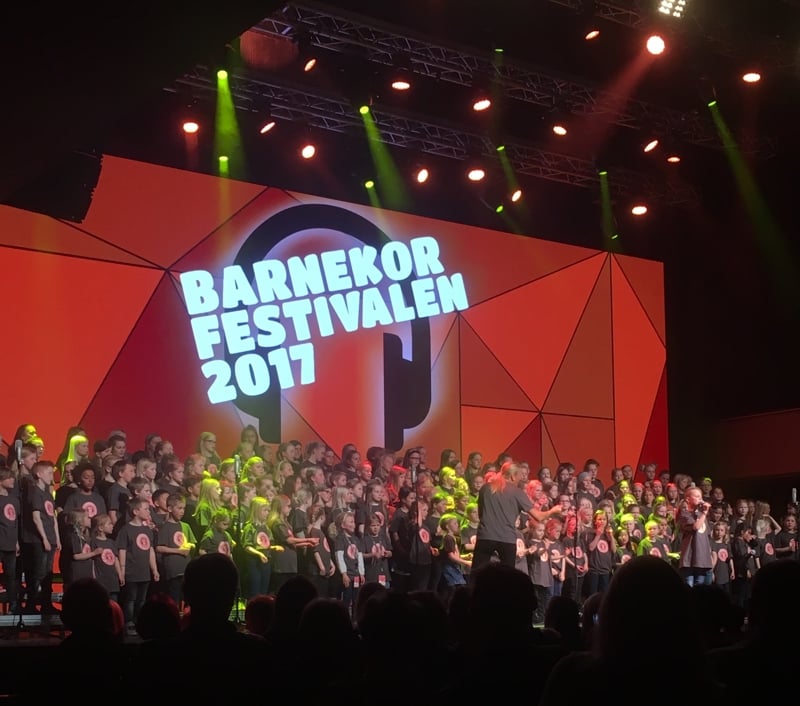 Barnekorfestivalen april 2017