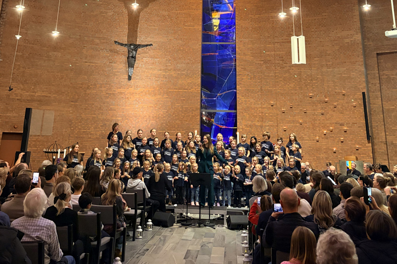 Rabakoret samlet igjen fullt hus i Søm kirke