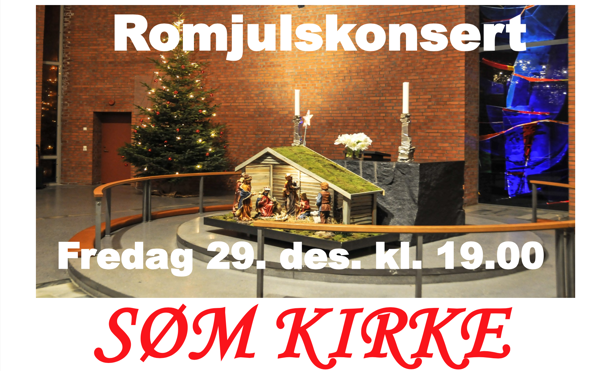 Romjulskonsert 29 des 23 - plakat