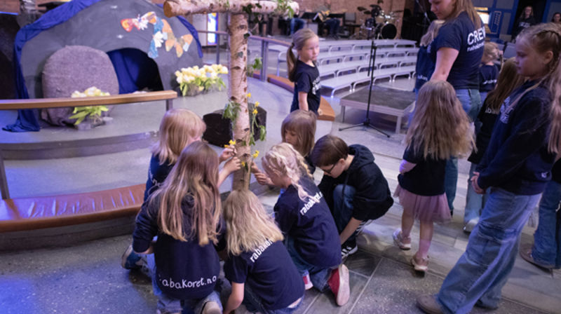 Barnas påskefest i Søm kirke