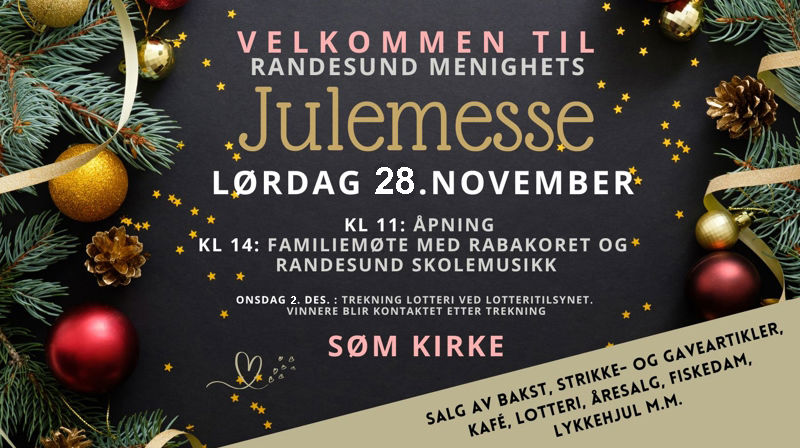 Julemessa - loddsalget er i gang!