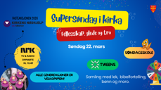 Supersøndag i Søm kirke 221. mars