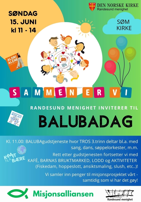 Plakat for Balubadagen 15. juni 2025