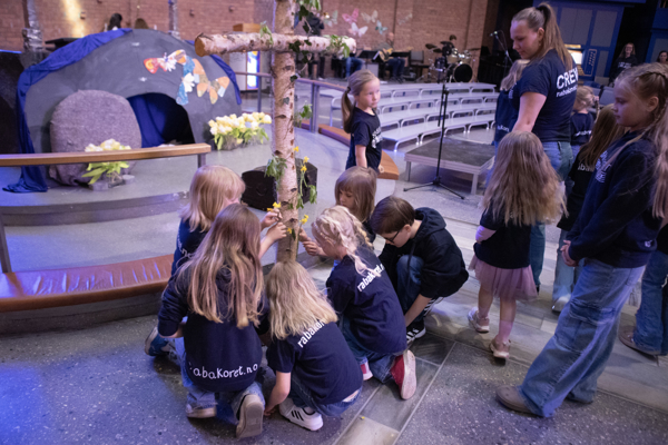 Barnas påskefest i Søm kirke