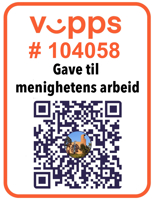 QR-kode for Gave til menighetens arbeid