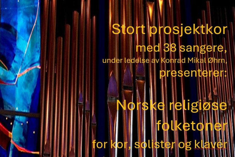 Stort prosjektkor i Søm kirke 19. april