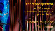 Stort prosjektkor i Søm kirke 19. april