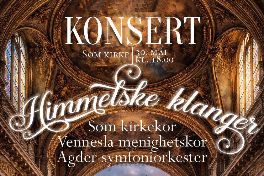 Himmelske klanger . konsert 30. mai