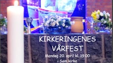 Velkommen på kirkeringenes vårfest
