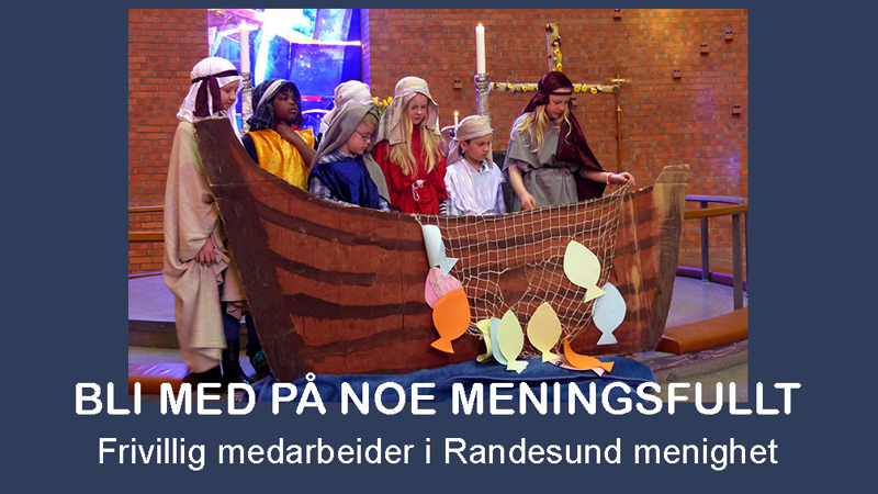 Bli frivillig medarbeider i Randesund menighet