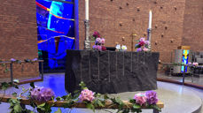 Blomstersmykket Søm kirke