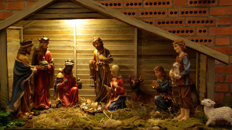 Julekrybben i Søm kirke