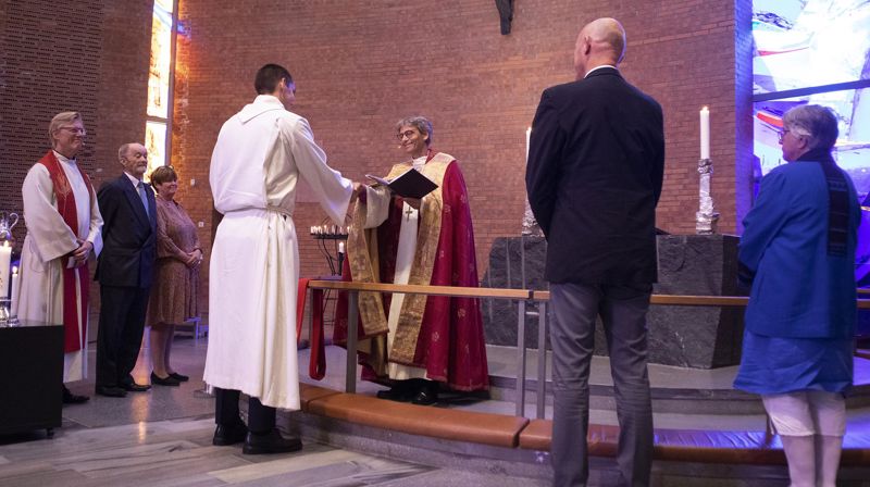 Diakon Jakob vigslet