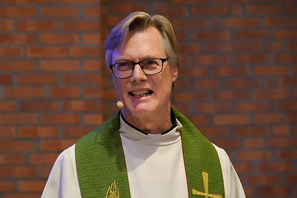 Sokneprest Rolf Erik Hanisch