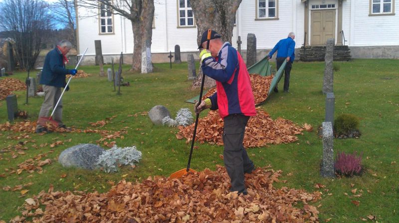 Velkommen til en trivelig og sosial  dugnad på Berkåk kirkegård