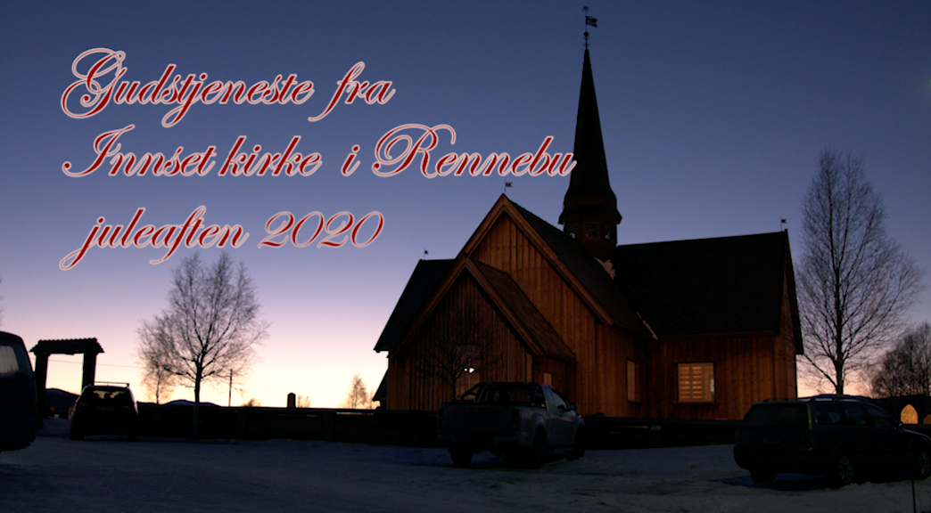 Velkommen til digital julegudstjeneste fra Innset kirke!