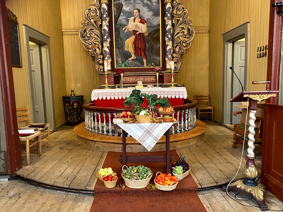 Familiegudstjeneste i Berkåk kirke 2.Oktober kl 11