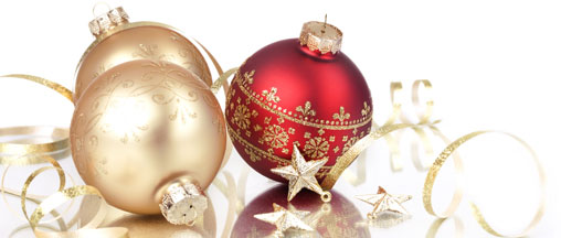 Julestengt ved Menighetskontoret