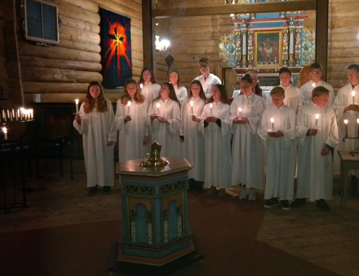 Lysmessa fra Rennebu kirke 2017