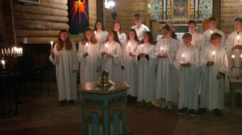 Lysmessa fra Rennebu kirke 2017