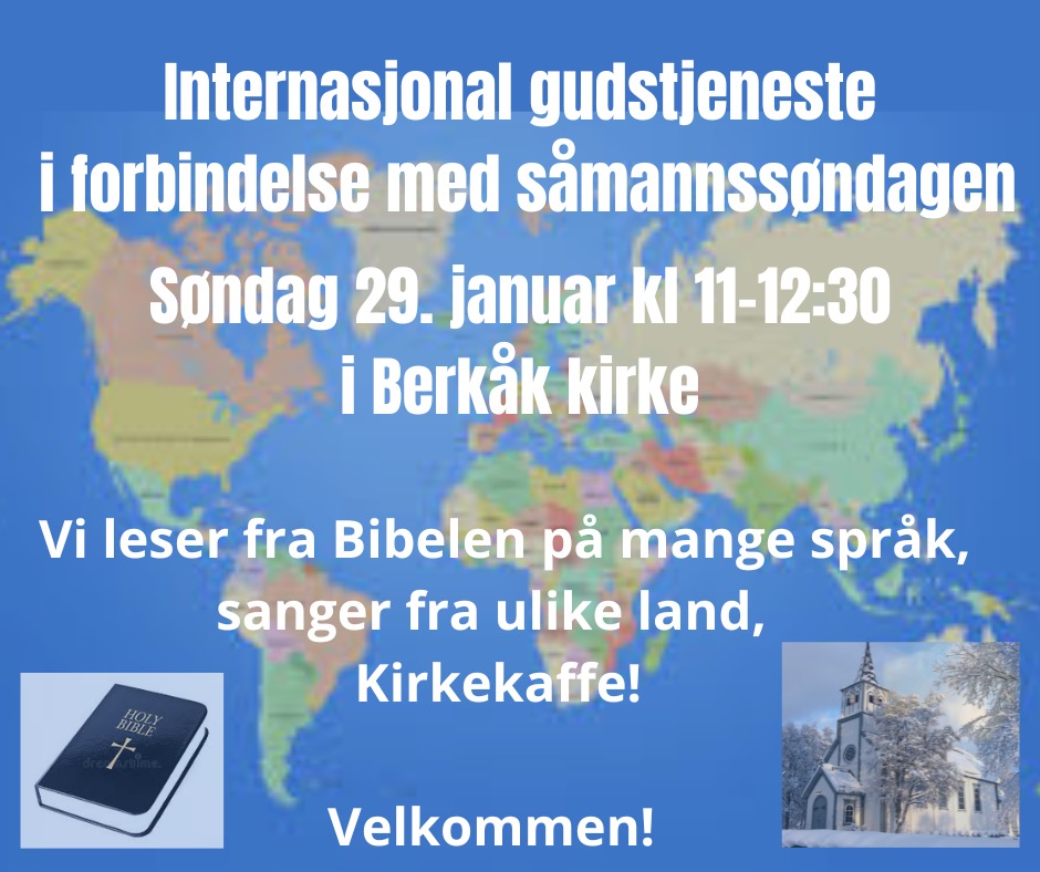 Gudstjeneste på Såmannssøndagen i Berkåk kirke 