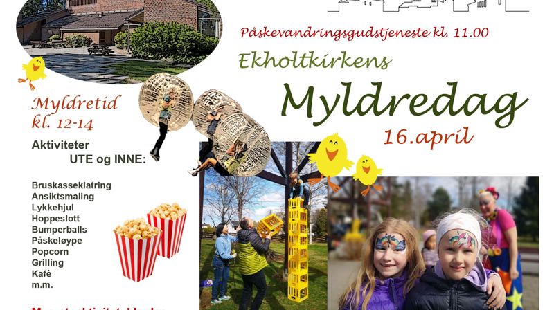 Velkommen til myldredag i Ekholt kirke 16.04.