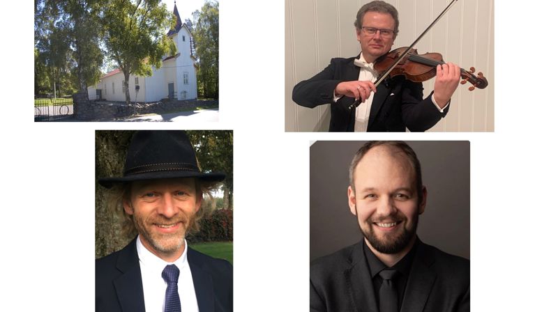 Konsert- og sangkveld i Larkollen kirke torsdag 13.08.26 kl. 18.00