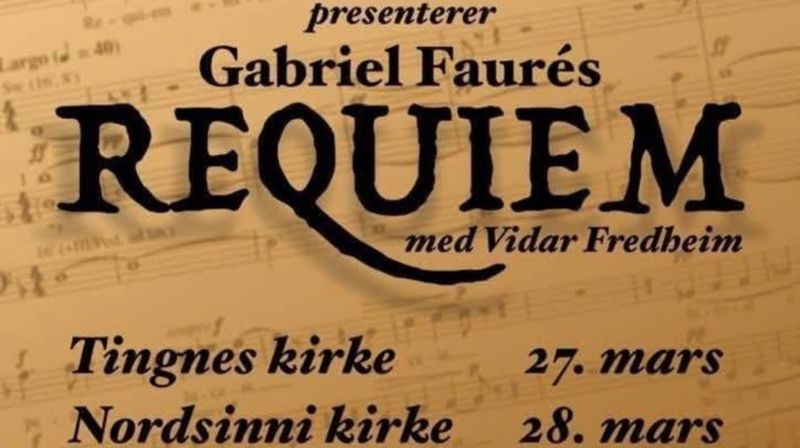 Konsert med MIST: Gabriel Faurés Requiem