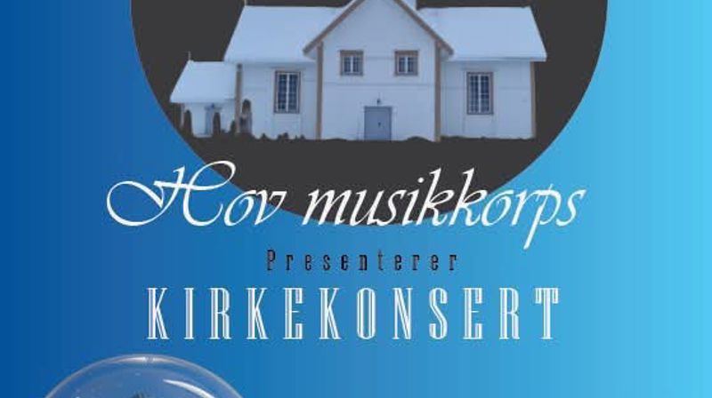 Velkommen til konsert med Hov Musikkorps