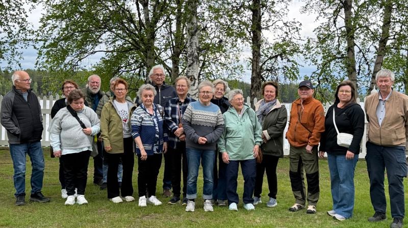 Seniorer på tur til Arjeplog