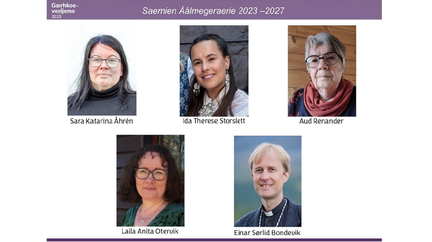 Saemien Åålmegeraerie 2023-2027