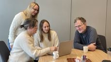 Styringsgruppa i arbeid