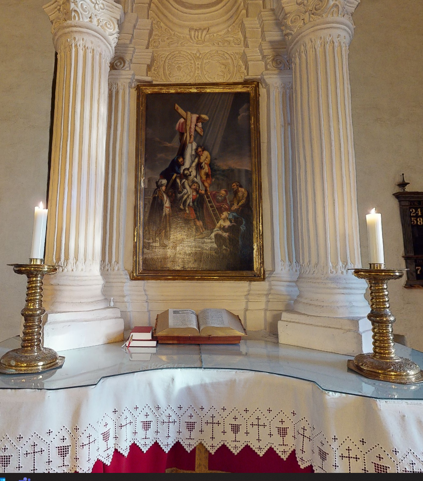 Alteret i Skjeberg kirke