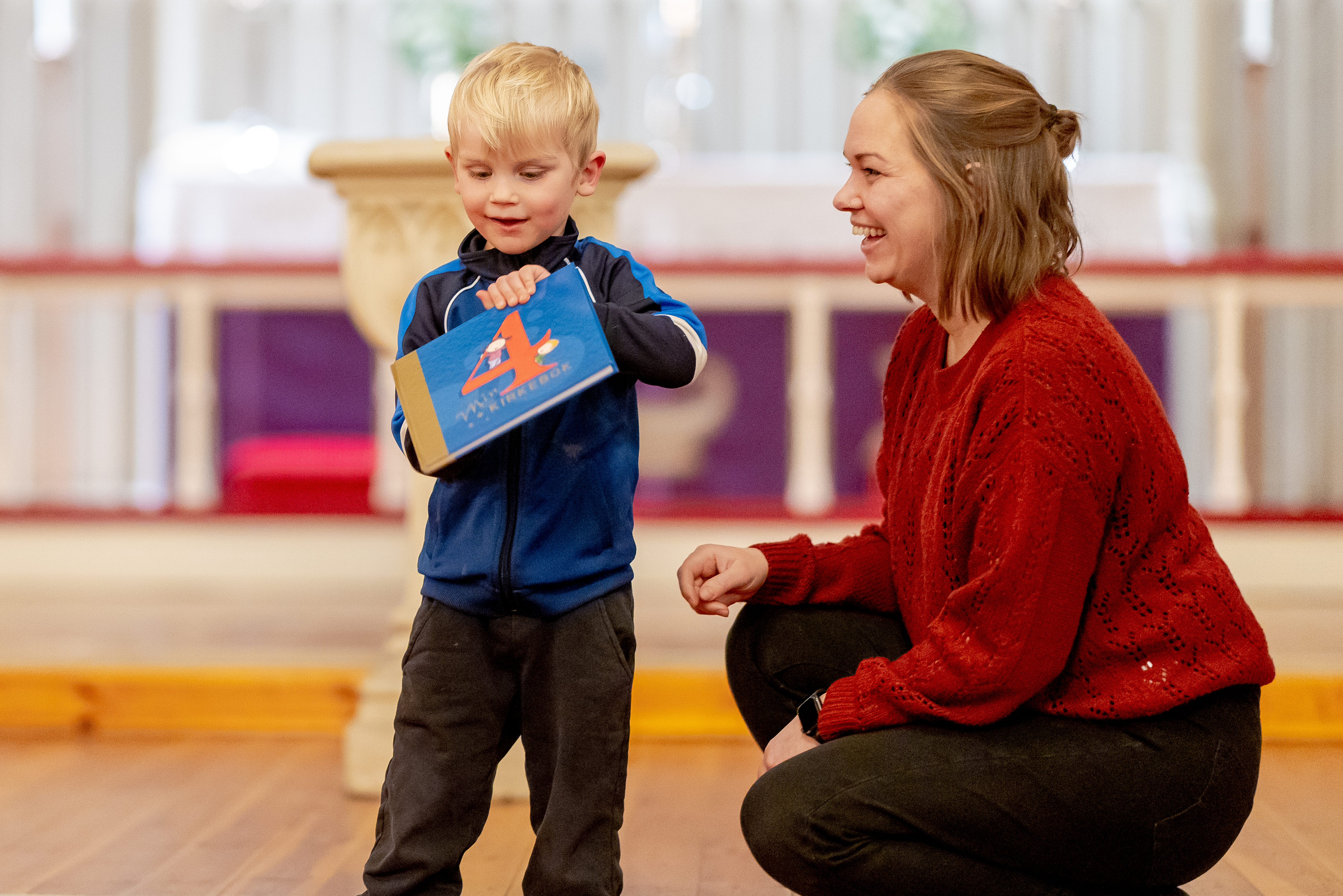 Utdeling av 4års boka!