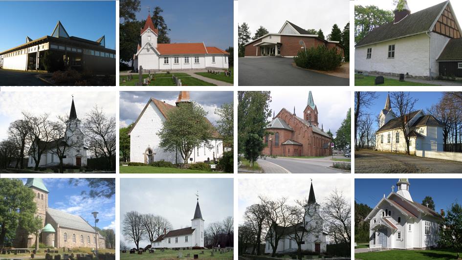 Kirker og menigheter i Sarpsborg