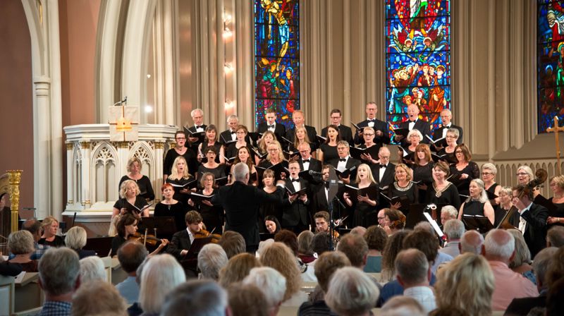 Konsert med Sarpsborg kammerkor. Foto: Terje S. Johansen i Studio S