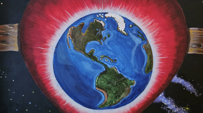 Maleri av Hilde Fauchald