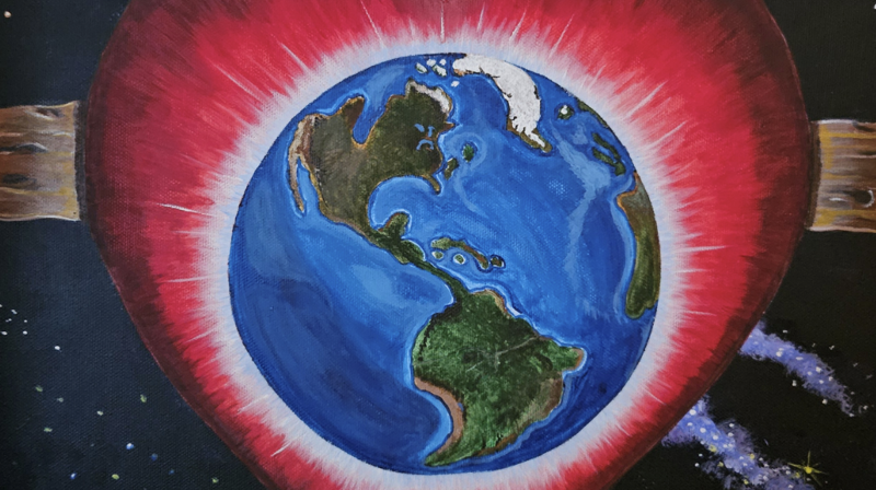 Maleri av Hilde Fauchald