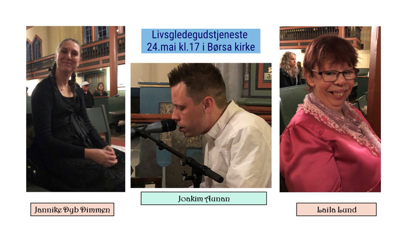 Livsgledegudstjeneste 24.mai